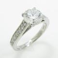 プラチナダイヤモンドリング 1．041ct・F・VS1・VERYGOOD