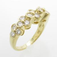 ポンテヴェキオ フラワー ダイヤモンドピンキーリング