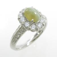 PT クリソベリルキャッツアイリング