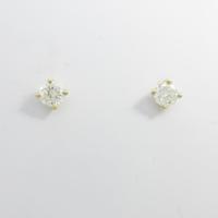 【リメイク】K18YG ダイヤモンドピアス 0．343ct・0．350ct・I・SI2・GOOD