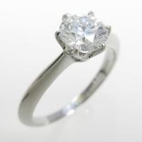 プラチナダイヤモンドリング 0．734ct・D・VVS2・EXT H＆C