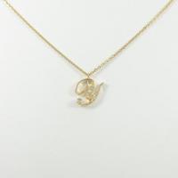 ヴァンドーム イニシャルY ダイヤモンドネックレス