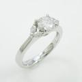 【ジュエリー在庫処分】【リメイク】プラチナダイヤモンドリング 0．535ct・E・VVS2・VERYGOOD25％引き