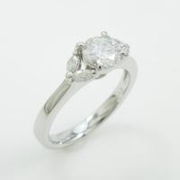 【ジュエリー在庫処分】【リメイク】プラチナダイヤモンドリング 0．535ct・E・VVS2・VERYGOOD25％引き