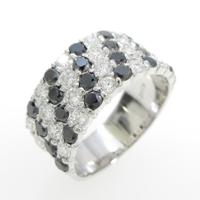 K18WG ダイヤモンドリング