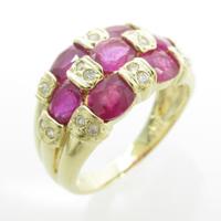 K18YG ルビーリング20％引き