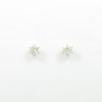 【リメイク】K18YG／ST ダイヤモンドピアス 0．708ct・H・VS2・GOOD