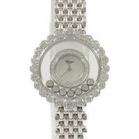 ショパール 204180?1001 ハッピーダイヤモンド WG／2D・7P クォーツ