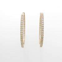 K18PG ダイヤモンドピアス