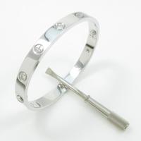 カルティエ ラブブレスレット ハーフダイヤ 6P20％引き