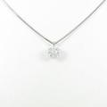 【新品】プラチナダイヤモンドネックレス 0．703ct・E・SI2・EXT