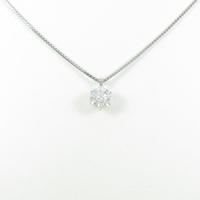 【新品】プラチナダイヤモンドネックレス 0．703ct・E・SI2・EXT