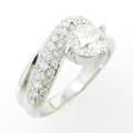 プラチナダイヤモンドリング 1．024ct・H・SI2・VERYGOOD