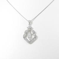 750WG／K18WG ダイヤモンドネックレス