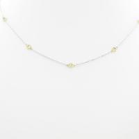 K18YG／K18WG ダイヤモンドネックレス