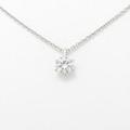 【リメイク】プラチナダイヤモンドネックレス 0．302ct・D・I1・GOOD20％引き