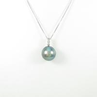 K18WG クロチョウパールネックレス