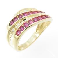 K18YG ルビーリング