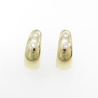 K18YG ダイヤモンドピアス