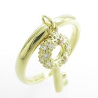 K18YG／K18PG キー ダイヤモンドリング