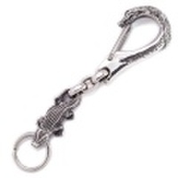 BWL(ビルウォールレザー)　 Aligator Clip w/Aligator Key Chain KC769