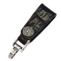 BWL(ビルウォールレザー)　 BELT LOOP MOTOR CYCLE Chain Link / Aligator Leather BL102