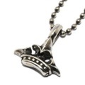 BWL(ビルウォールレザー)　 Crown charm w/Ball Chain クラウンチャーム　CB112