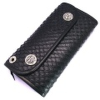 BWL(ビルウォールレザー)　 Hybrid Wallet /Snake Anaconda Leather W971