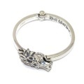 BWL(ビルウォールレザー)　B560 Hinged Horse Bangle M ヒンジドホースバングルM