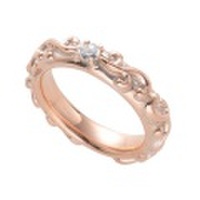 Bizarre(ビザール)　ジルコニア入り唐草リング　SRJ020　PK