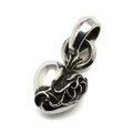CHROME HEARTS(クロムハーツ)Pendant Heart/JumpRing ジャンプリングハートペンダント　chp107
