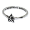 CHROME HEARTS(クロムハーツ)Ring-Bubblegum-5PT Star　バブルガムリング-スター chr62