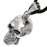 CRAZY PIG DESIGNS(クレイジーピッグ)　LARGE SKULL ラージスカルペンダント【トップのみ】　#48