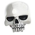 CRAZY PIG DESIGNS(クレイジーピッグ)　ラージ エビルスカルリング　LARGE EVIL SKULL　#27