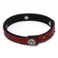 DEAL DESIGN (ディールデザイン)　スネークコンチョブレス RED　391520