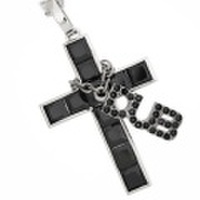 DUB collection(ダブコレクション)　Allure Necklace　ビッグ/ブラック　ペンダント【チェーン付】DUBj-218-1　ネックレス