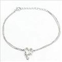 K10WGダイヤモンドブレスレット