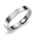 K18WG　フラット・マリッジリング（結婚指輪）3mm (N030O150N1*01-K18WG)
