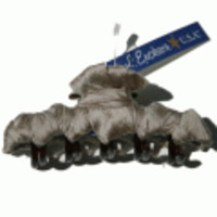 L.Erickson◆Zig Zagシルクシャンタンクリップ◆ゴールド