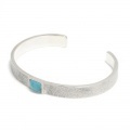 OCEANS7月号掲載 Suman Dhakhwa（スーマンダックワ）　Sandblast Cuff w/Turquoise（サンドブラストカフ w/ターコイズ）