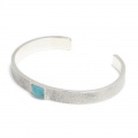 OCEANS7月号掲載 Suman Dhakhwa（スーマンダックワ）　Sandblast Cuff w/Turquoise（サンドブラストカフ w/ターコイズ）