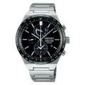 SEIKO SPIRIT 男性用 SBPJ025 セイコー クロノグラフ ソーラー メンズ腕時計 名入れ刻印対応、有料　取り寄せ品