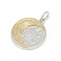 SENSE6月号掲載 SYMPATHY OF SOUL（シンパシーオブソウル）　Eclipse Coin Pendant - Silver（エクリプスコインペンダント - シルバー）