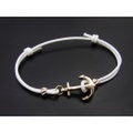 SYMPATHY OF SOUL（シンパシーオブソウル）　Anchor Cord Bracelet & Anklet - K10Yellow Gold（アンカーコードブレスレット&アンクレット - K10イエローゴールド）