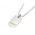 SYMPATHY OF SOUL（シンパシーオブソウル）　Hallmark Dog Tag - Silver（ホールマークドッグタグ - シルバー）
