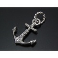 SYMPATHY OF SOUL（シンパシーオブソウル）　Large Anchor Pendant - Silver w/CZ（ラージアンカーペンダント シルバー w/CZ）