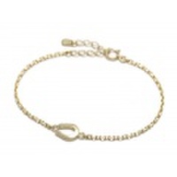 SYMPATHY OF SOUL（シンパシーオブソウル）　Small Horseshoe Chain Bracelet - K18Yellow Gold（スモールホースシューチェーンブレスレット - K18イエローゴールド）