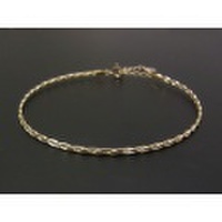 SYMPATHY OF SOUL（シンパシーオブソウル）　Woven Bangle - S K10Yellow Gold（ウーヴンバングル - S K10イエローゴールド）