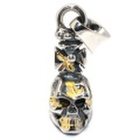 TRAVIS WALKER(トラヴィスワーカー) PDS134 CUSTOM CROSS OG SKULL w/Gold Solder　クロスOGスカル