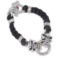 TRAVIS WALKER(トラヴィスワーカー)　Braided Leather Speed Bracelet BRS042